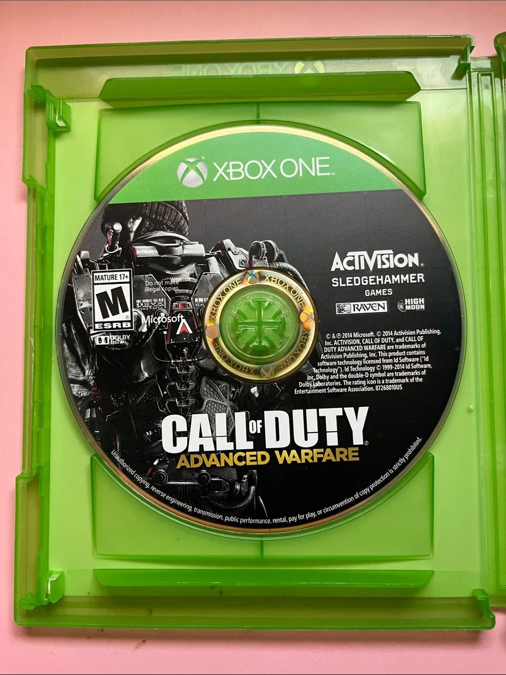 Microsoft Xbox One Call of Duty: Advanced Warfare - Green Case